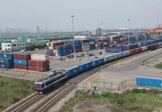 FBA International Rail Freight Rail Cargo Services China To EU Middle East