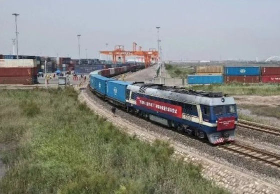FBA International Rail Freight Rail Cargo Services China To EU Middle East