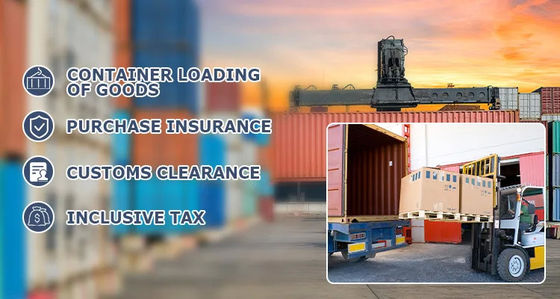 FBA International Rail Freight Rail Cargo Services China To EU Middle East