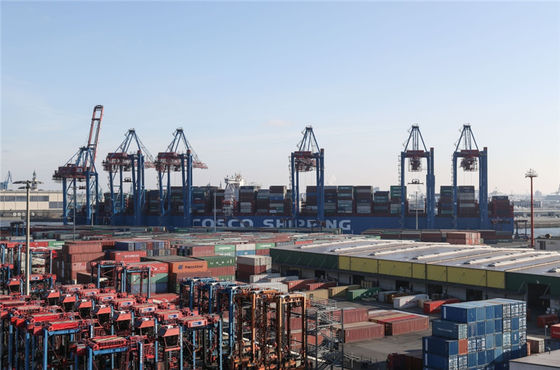 FBA International Rail Freight Rail Cargo Services China To EU Middle East