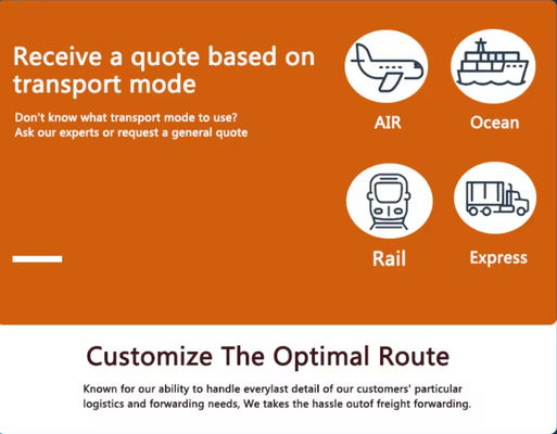 Air Freight International Shipping Forwarder Door To Door Service DDP With Tax China To USA/Canda/Europe By Sea