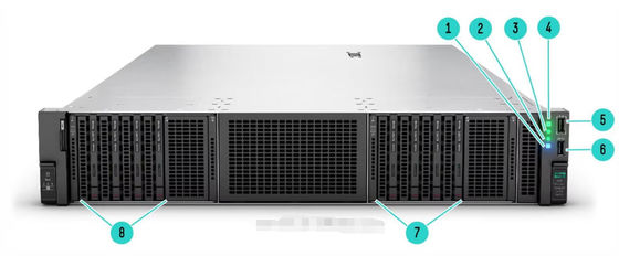 Enterprise HPE ProLiant Compute DL384 Gen12 NVIDIA GH200 NVL2 Free Compute Private Cloud Rack mount Gpu AI Server