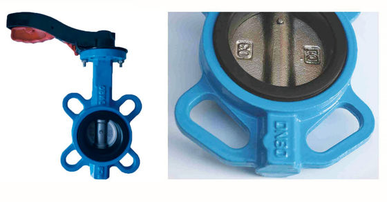 Precision Clamped Center Line Butterfly Valve Soft Seal untuk pengaturan aliran yang akurat
